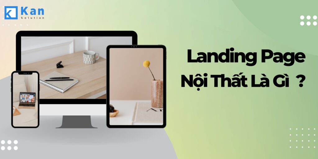landing page nội thất