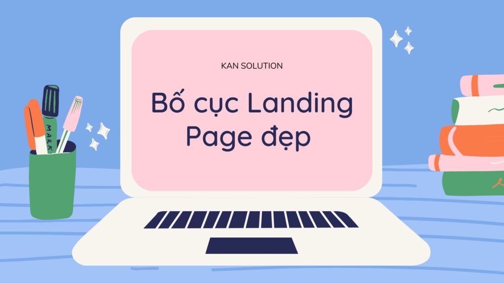 bố cục landing page