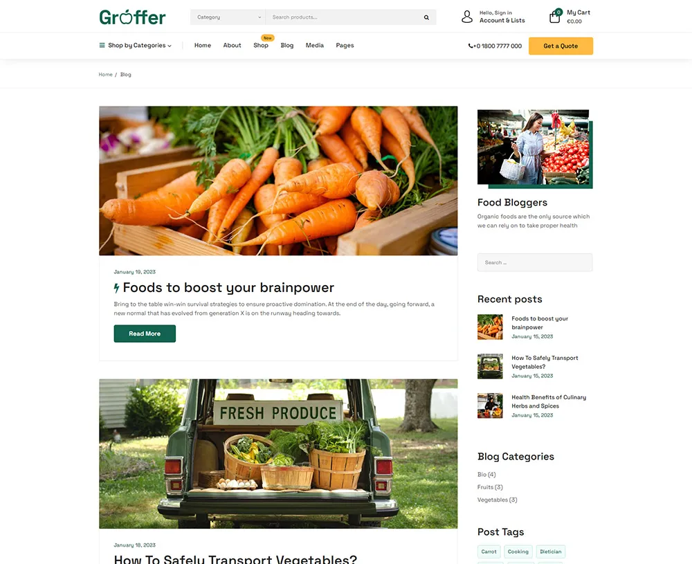 một website bắt buộc phải có