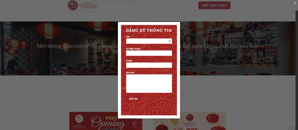 Landing Page nội thất 